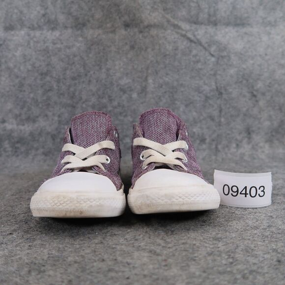 Converse Shoes Infant 9 Sneaker Chuck Taylor All Star Maddie Mouse Girls Toddler - Picture 4 of 14